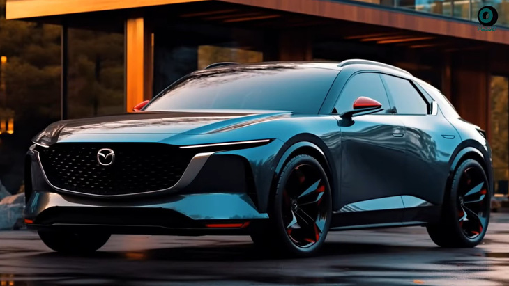Dự đoán thiết kế Mazda CX-5 thế hệ mới - Ảnh cắt từ video, nguồn: PoloTo