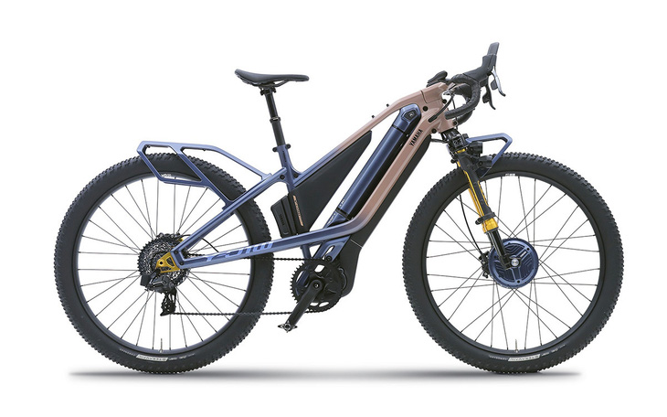 Xe đạp điện độc đáo của Yamaha: Dẫn động 2WD, có trợ lực lái chinh phục đường núi
