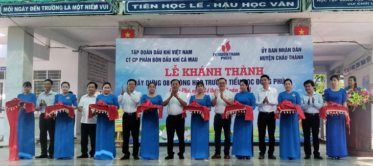 PVCFC khánh thành 8 phòng học mới tại Hậu Giang- Ảnh 1.