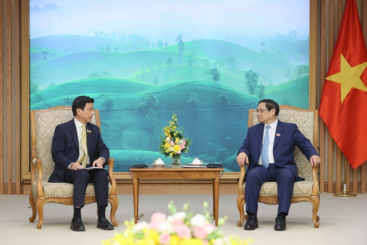 Việt Nam là điểm đến đầu tiên của Phó thủ tướng, Ngoại trưởng Thái Lan Parnpree Bahiddha-Nukara trên cương vị mới - Ảnh: TTXVN