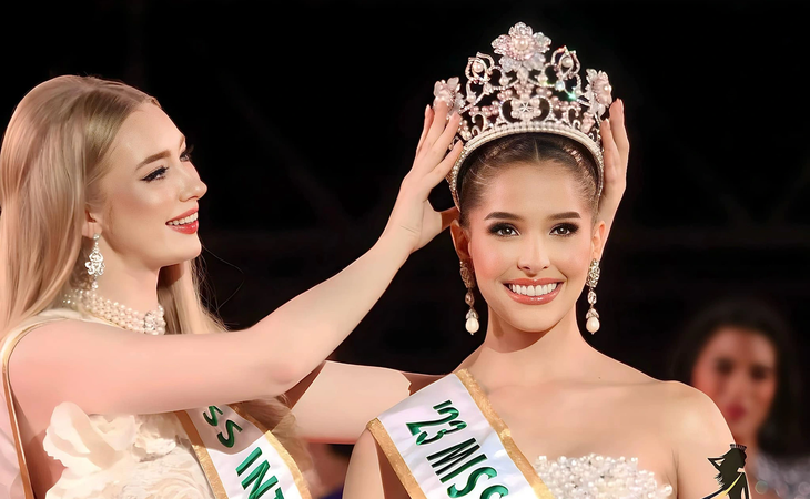 Andrea Rubio đăng quang Miss International 2023 - Ảnh: Missosology
