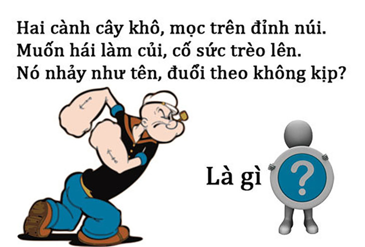 Câu đố hack não: Cái gì đi nhai, đứng ngậm, ngồi cười? - Ảnh 4.