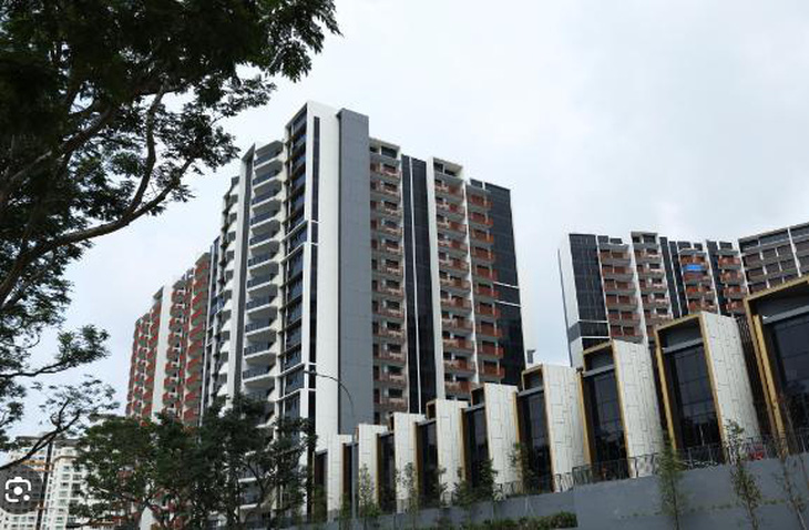 Giá nhà ở Singapore vẫn tiếp tục tăng - Ảnh: BLOOMBERG