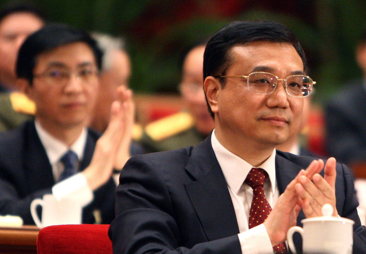 Ngày 17-3-2008, ông Lý Khắc Cường được bầu làm phó thủ tướng Trung Quốc - Ảnh: IFENG