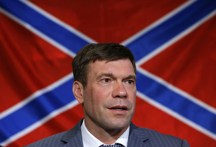 Ông Oleg Tsaryov là người ủng hộ nước Cộng hòa nhân dân Donetsk tự xưng - Ảnh: REUTERS