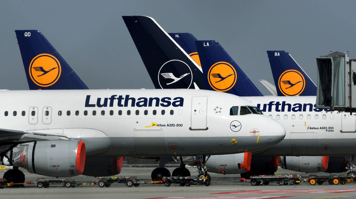 Lufthansa là một trong những hãng hàng không đi đầu trong nỗ lực giảm khí thải carbon tại châu Âu - Ảnh: afp.com