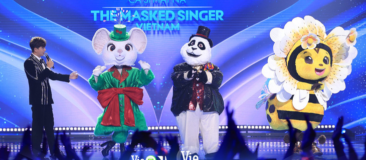Ong Bây Bi, Bố Gấu, và Chuột Cherry tham gia thi ở tập 12 Ca sĩ mặt nạ 