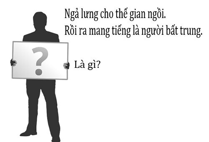 Câu đố hack não: Cái gì úp xuống thì đầy, ngửa lên thì rỗng? - Ảnh 4.