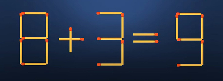 Thử tài IQ: Di chuyển một que diêm để 6x6=19-11 thành phép tính đúng - Ảnh 4.