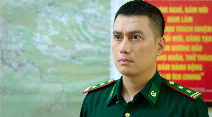 Việt Anh trong phim Cuộc chiến không giới tuyến nét diễn giống công tử trong Chạy án - Ảnh ĐPCC