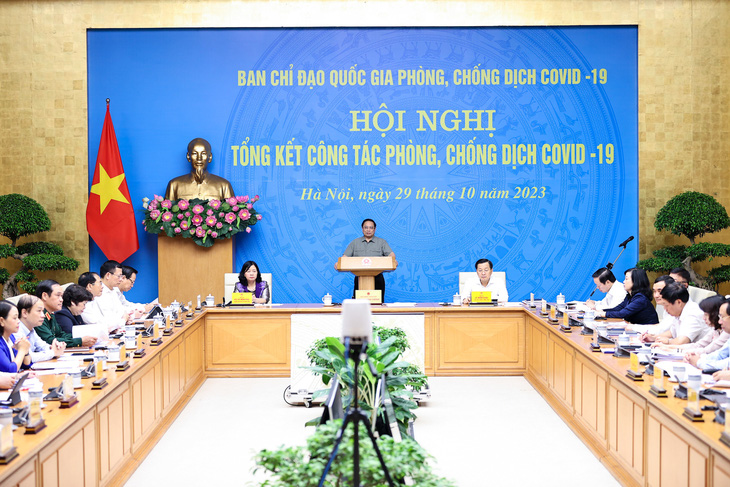 Thủ tướng Phạm Minh Chính chủ trì hội nghị - Ảnh VGP