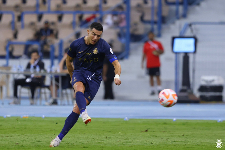 Ronaldo tịt ngòi trong trận Al Nassr thắng Al Feiha 3-1 - Ảnh: Getty
