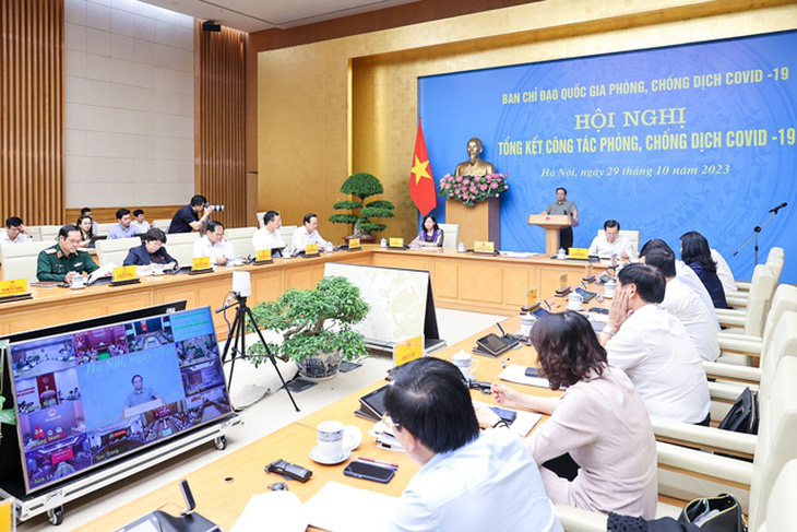 Thủ tướng Phạm Minh Chính chủ trì hội nghị - Ảnh VGP