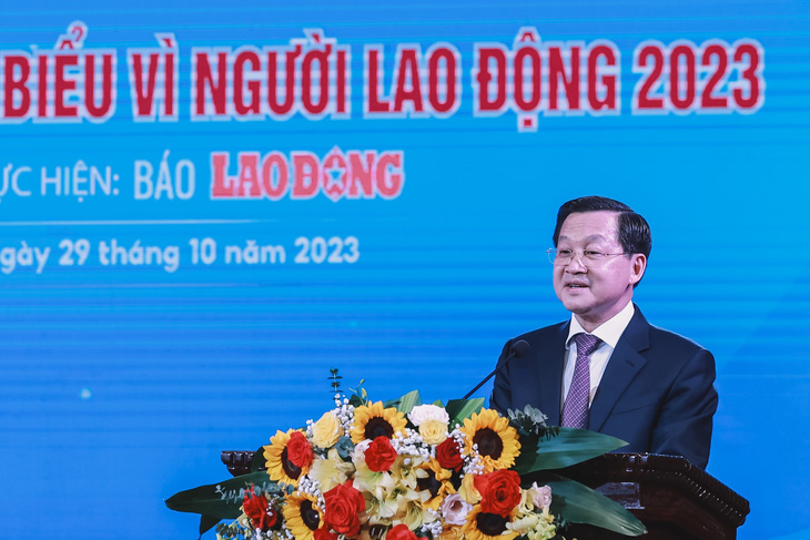 Phó thủ tướng Lê Minh Khái - Ảnh: HẢI NGUYỄN