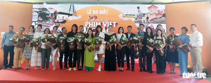 Lễ ra mắt Phim Việt đặc sắc có sự tham gia của nhiều nghệ sĩ - Ảnh: HOÀNG LÊ