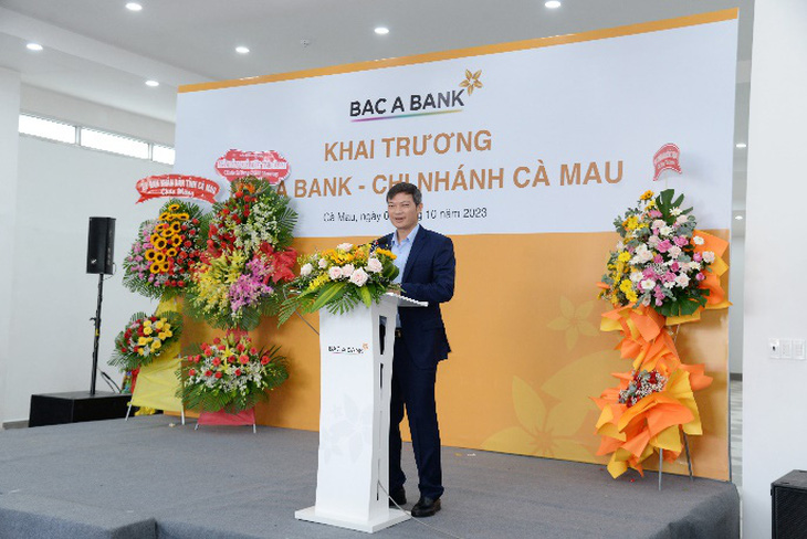 Bac A Bank tham gia thị trường tài chính ngân hàng tại tỉnh Cà Mau - Ảnh 2.