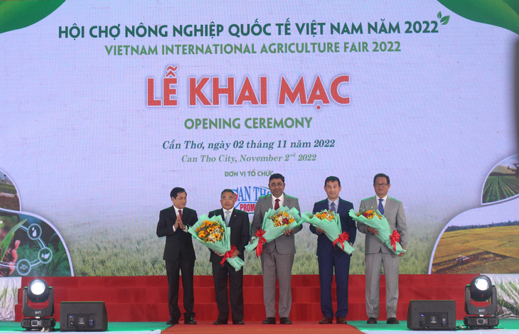 Lễ khai mạc Hội chợ Nông nghiệp Quốc tế Việt Nam năm 2022 - Ảnh: TTXT ĐT- TM và Hội chợ Triển lãm Cần Thơ