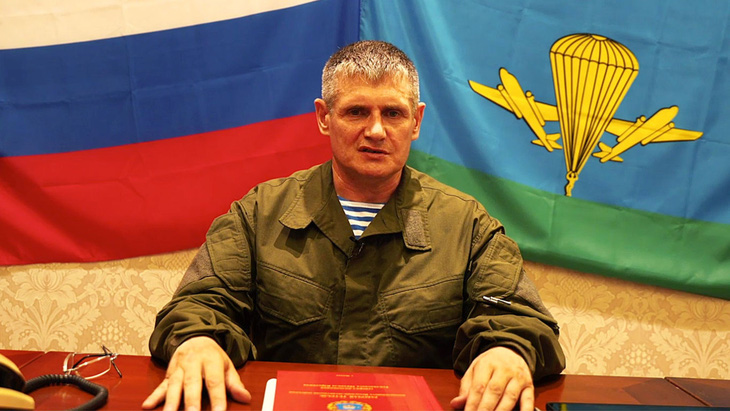 Tân chỉ huy nhóm quân Dnipro của Nga ở Ukraine, tướng Mikhail Teplinsky - Ảnh: AFP