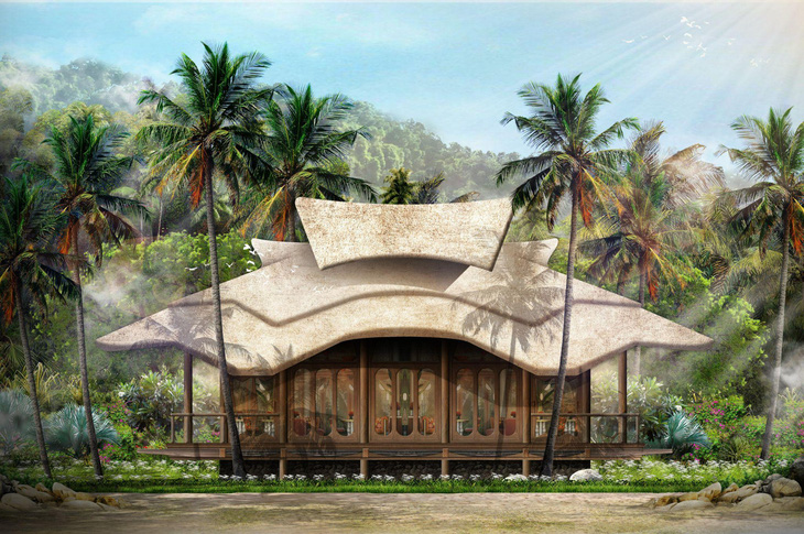 Ritz Carlton Reserve sẽ có mặt tại Hòn Thơm, Phú Quốc. Ảnh phối cảnh minh họa
