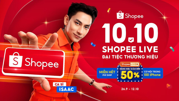 Săn áo khoác oversize giảm đến 50%, rinh luôn cả iPhone mới trên Shopee - Ảnh 1.