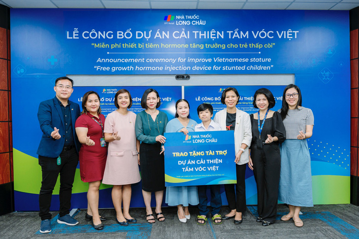 FPT Long Châu công bố dự án cộng đồng ‘Cải thiện tầm vóc Việt’ - Ảnh 2.