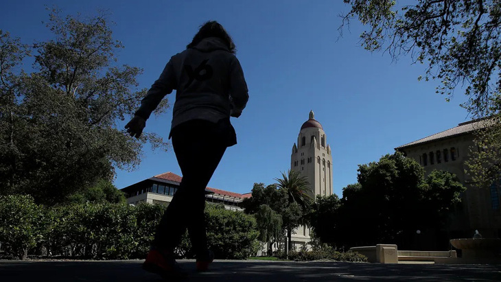 Khuôn viên Đại học Stanford (Mỹ) - Ảnh: AP