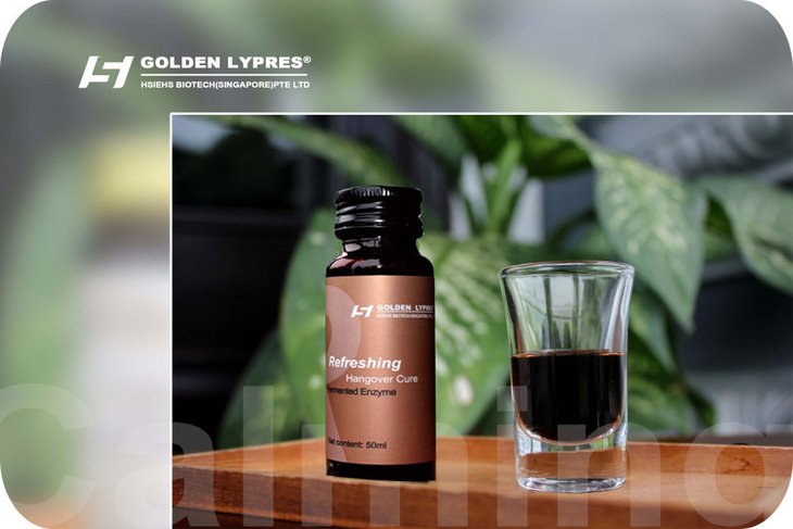 Nước uống giải rượu bảo vệ gan từ cốt thanh long Golden Lypres® Refreshing - Ảnh 4.