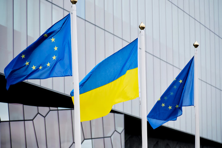EU có thể chi 186 tỉ euro từ ngân sách chung vào Ukraine nếu nước này gia nhập - Ảnh: POLITICO