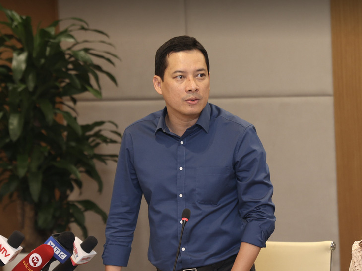 Ông Lê Quang Tự Do cho biết pháp nhân của TikTok tại Việt Nam không trực tiếp tham gia hoạt động quản lý, cung cấp các dịch vụ thông qua trang web TikTok.com và ứng dụng TikTok - Ảnh: HOÀNG NAM