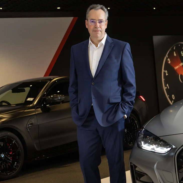 Chris Brownridge, CEO BMW Anh, sẽ là người kế nhiệm Muller-Otvos - Ảnh: The Guardian