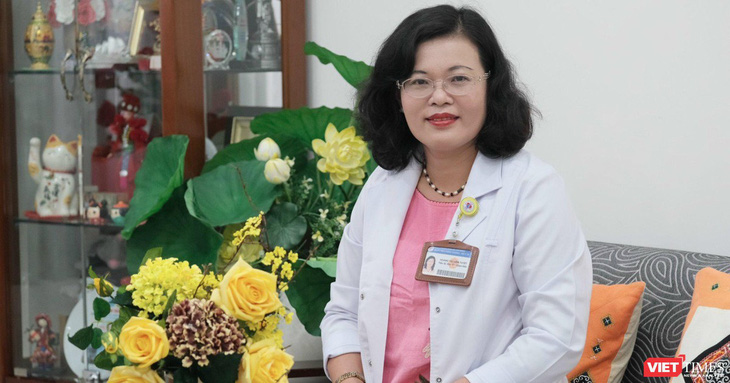 PGS.TS.BS Hoàng Thị Diễm Tuyết - giám đốc Bệnh viện Hùng Vương, phó chủ tịch Hội Phụ sản Việt Nam