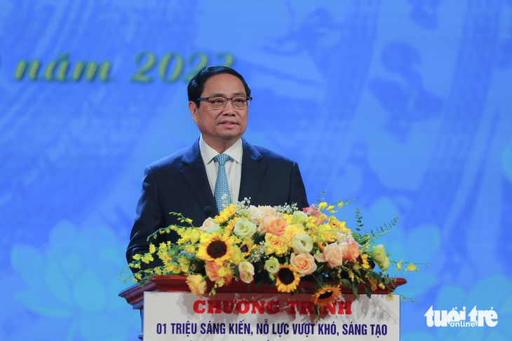 Thủ tướng Phạm Minh Chính - Ảnh: HÀ QUÂN