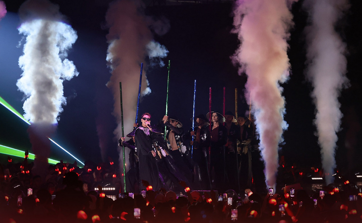 Quán quân Rap Việt mùa 3 - Double2T trình diễn cực cháy trên sân khấu Rap Việt All-Star Concert 2023