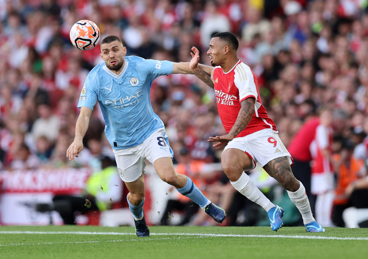 Arsenal chơi thứ bóng đá cực kỳ kiên nhẫn và nhận được quả ngọt trước Man City - Ảnh: REUTERS
