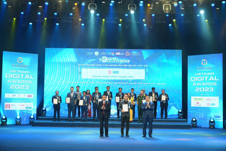 MB sở hữu bốn giải pháp được vinh danh tại Giải thưởng Chuyển đổi số Việt Nam 2023