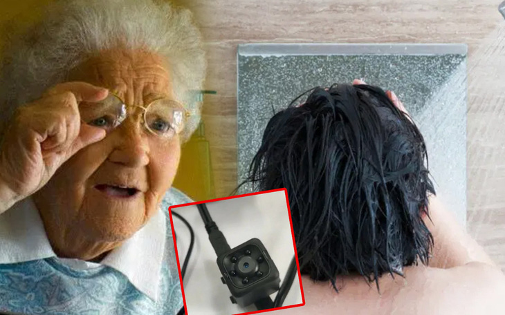 Cụ bà 73 tuổi lắp camera giấu kín để quay lén người đàn ông thuê nhà
