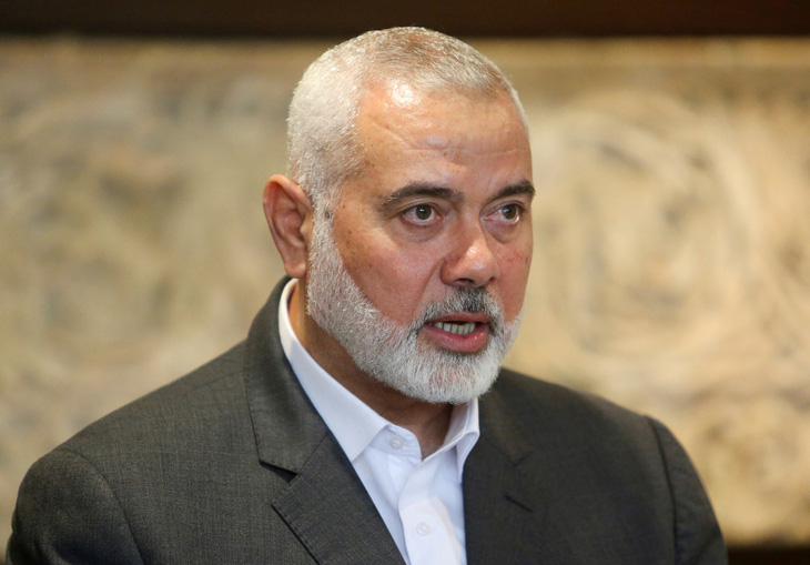Lãnh đạo Hamas Ismail Haniyeh - Ảnh: REUTERS