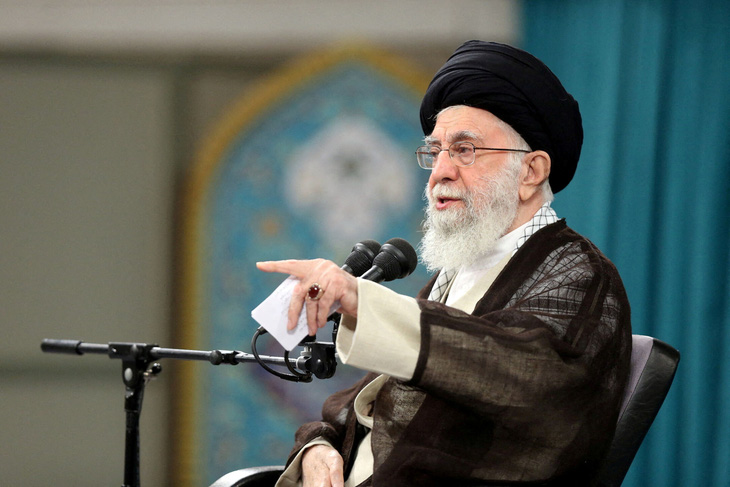 Lãnh tụ tối cao Iran Ayatollah Ali Khamenei - Ảnh: REUTERS