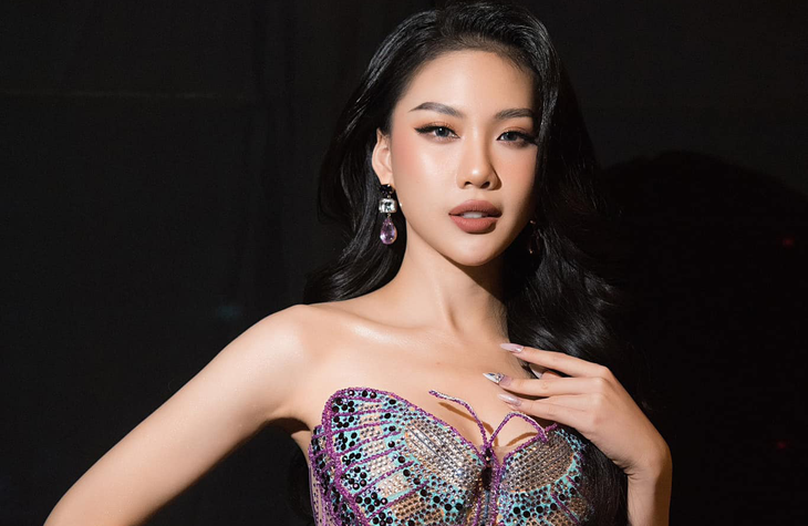 Bùi Quỳnh Hoa vướng phải lùm xùm sau khi đăng quang Miss Universe Vietnam 2023 - Ảnh: Facebook nhân vật