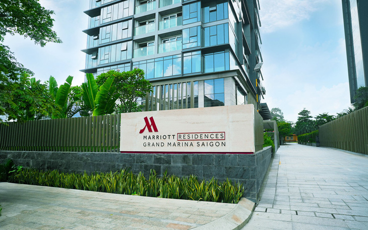 Marriott bắt đầu vận hành khu căn hộ hàng hiệu tại Grand Marina, Saigon