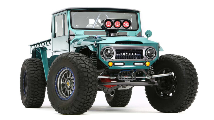 Almost all components of the FJ Bruiser have been changed compared to the original - Photo: Toyota