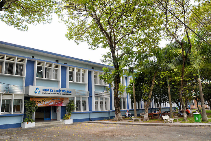 Khoa kỹ thuật hóa học Trường đại học Bách khoa (Đại học Quốc gia TP.HCM) - nơi ông Huỳnh Khánh Duy giảng dạy - Ảnh: N.T.