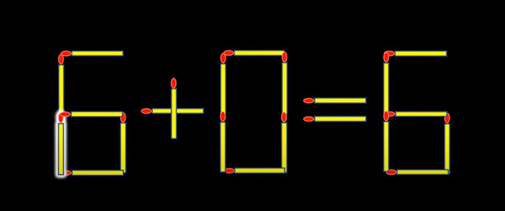 Thử tài IQ: Di chuyển một que diêm để 9-6=1 thành phép tính đúng - Ảnh 1.