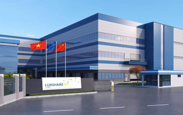 Nhà máy Luxshare-ICT tại Việt Nam - Ảnh: LUXSHARE-ICT