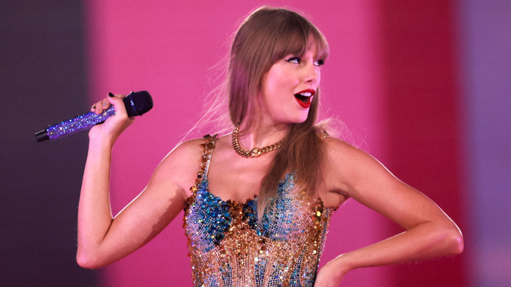 Taylor Swift gây ấn tượng tại giải thưởng Grammy 2024 - Ảnh: Billboard