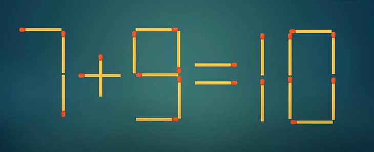 Thử tài IQ: Di chuyển một que diêm để 7+3=5-5 thành phép tính đúng - Ảnh 7.