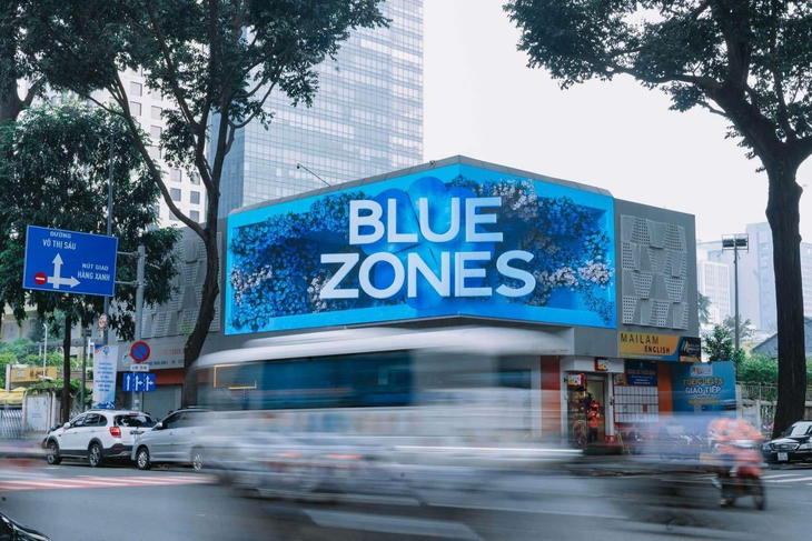Blue Zones xuất hiện trên đường phố Sài Gòn