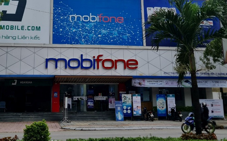 MobiFone Quảng Bình - nơi từ chối yêu cầu chuyển mạng giữ số của khách hàng - Ảnh: QUỐC NAM