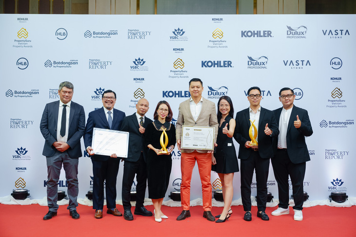 Kusto Home với cú đúp giải thưởng tại Vietnam Property Awards 2023