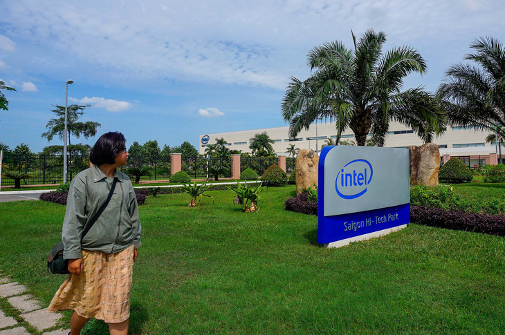 Nhà máy Intel Việt Nam tại Khu công nghệ cao TP Thủ Đức, TP.HCM - Ảnh: H.Đ.